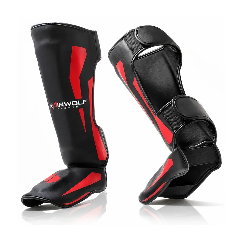 OEM MMA Shin Guards manufactured by Rainwolf Sports