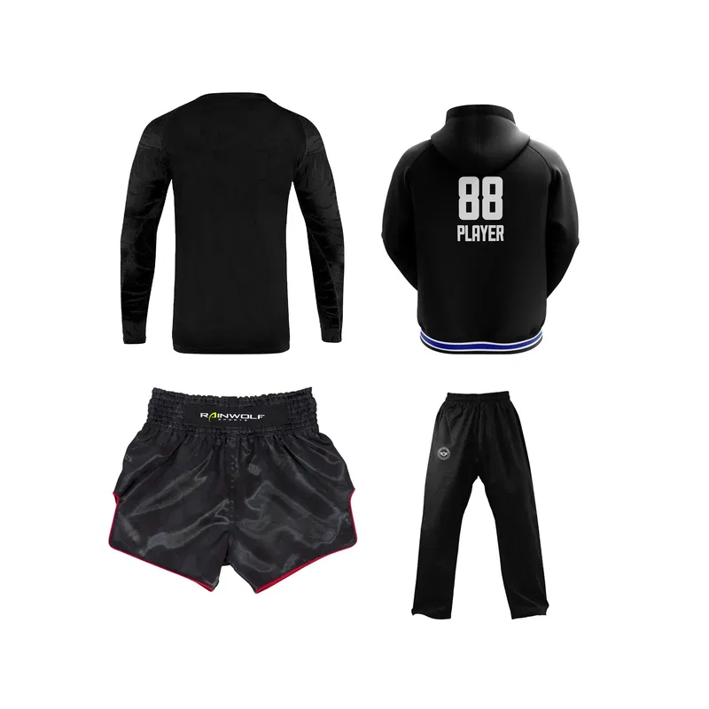 Apparel combat sports equipment — OEM manufacturing by Rainwolf Sports