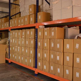 Finished combat sports equipment packed and ready to ship worldwide